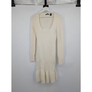 Victoria's Secret Winter White Bodycon Dress Moda International Women's Small